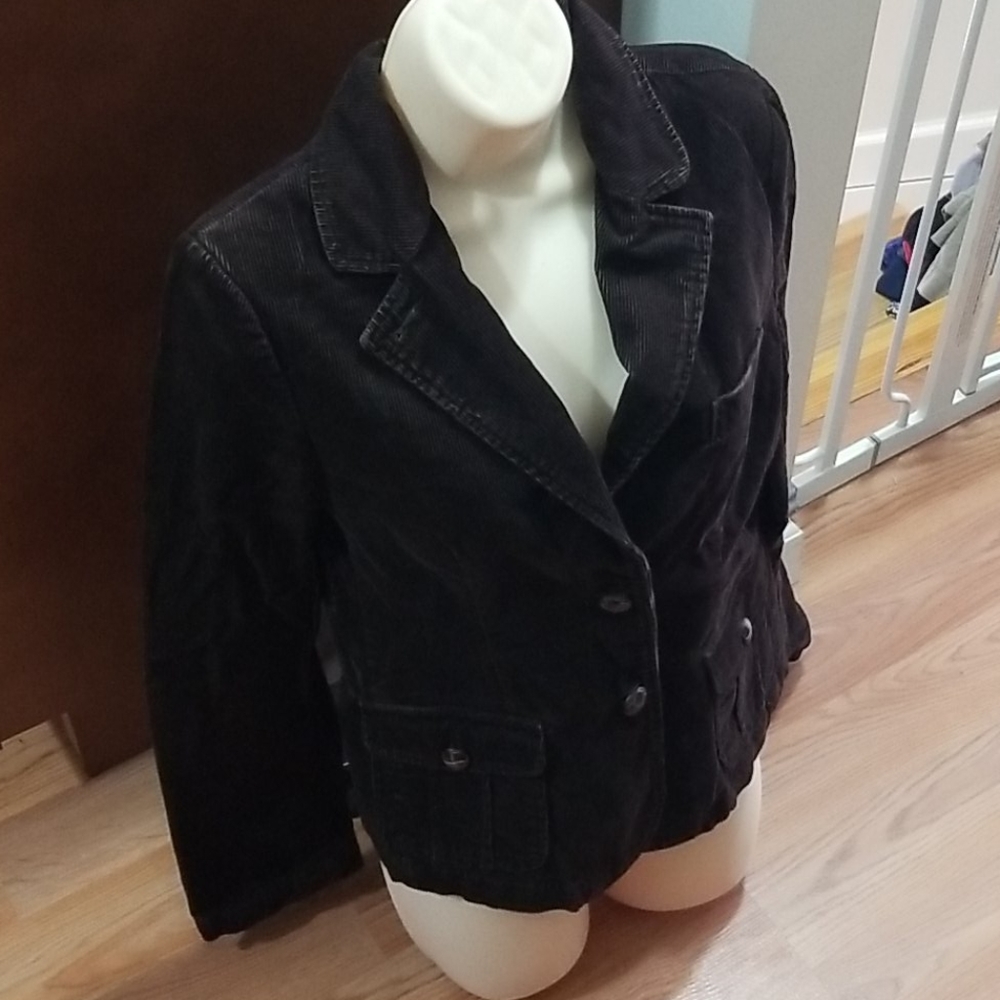 Brown corduroy jacket